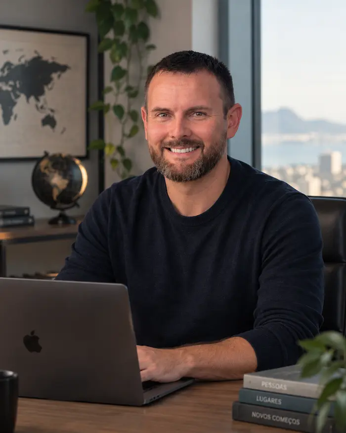 Psicólogo Clademir Bohnenberger — atendimento online para brasileiros no exterior